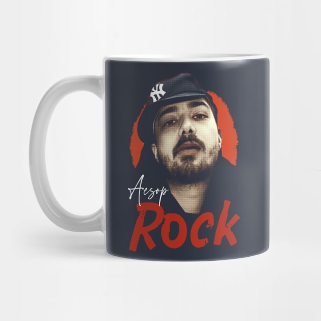 Aesop Rock retro pop art by BAJAJU